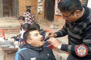 Health Camp at Chhusya Bahal